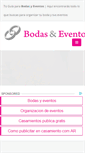 Mobile Screenshot of bodas-eventos.com.ar